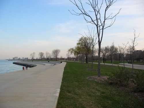 Lake Michigan revetments Lake Michigan revetments