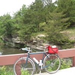 Franklin creek At the beginning of the ride, look for the rocky outcroppings along Franklin Creek.