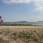 Great River Trail While following the Great River Trail, be sure to explore the levees that lead out into the Mississippi River National Fish and Wildlife Refuge.