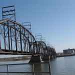 One of the many impressive bridges in the area. This one runs between Davenport and Rock Island.